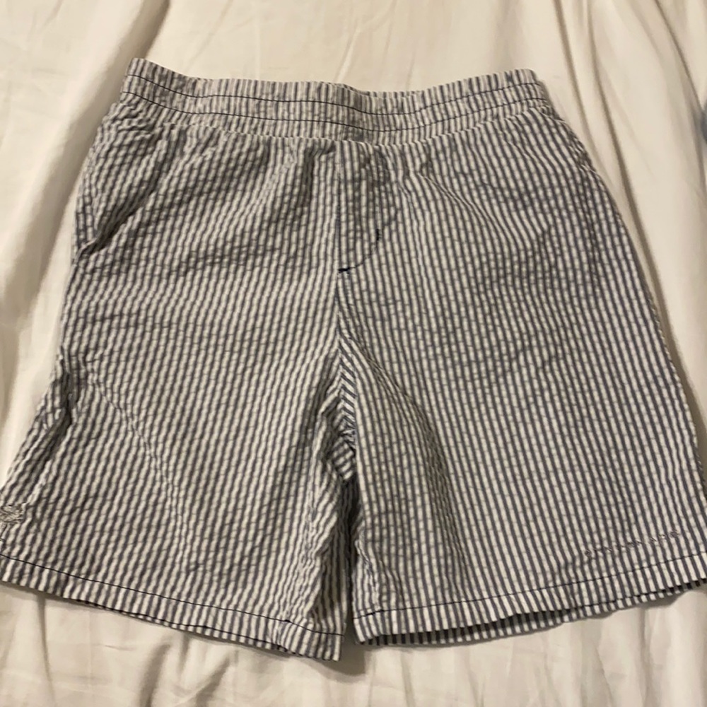 Seersucker Columbia Boy Shorts